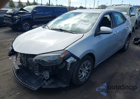 2018 Toyota Corolla Le из США, поврежденный, VIN 2T1BURHE3JC030201